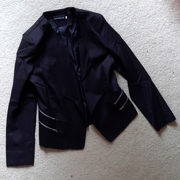 Fancyqube Jackets & Blazers - Retro Waterfall Suit Jacket